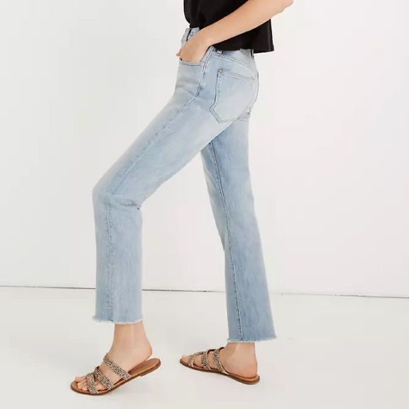 MADEWELL High-Rise Slim Boyjean in Fitzgerald Wash - Picture 10 of 13